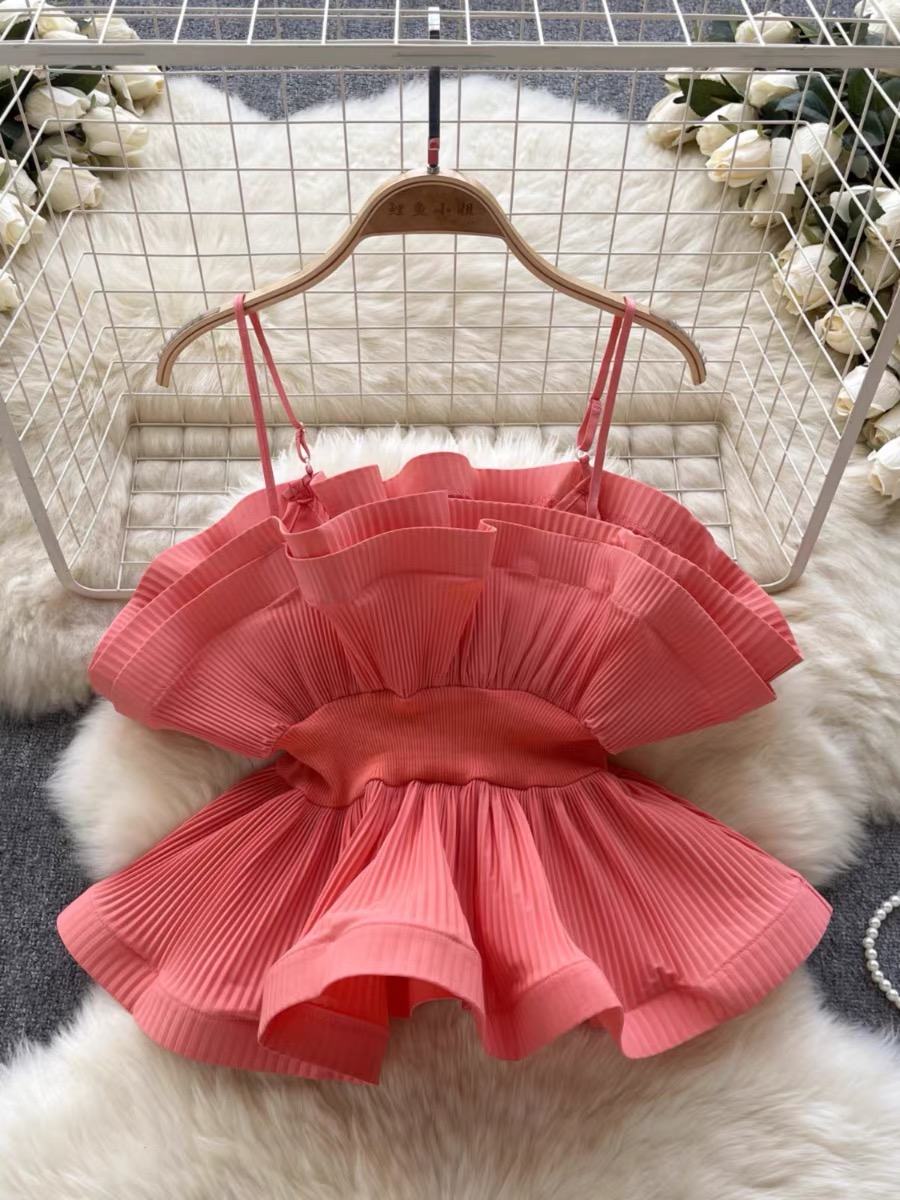 Forbidden love ruffle top TZZ2006 images